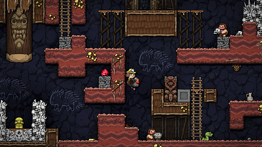 画像ギャラリー No.002のサムネイル画像 / 名作プラットフォームアクションの続編「Spelunky 2」がPS4先行で販売開始。PC版は9月29日にリリース予定