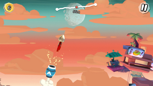 画像ギャラリー No.004のサムネイル画像 / タルからタルへ弾丸移動！　スマホ向けアクション「Bullet Boy」を紹介する「（ほぼ）日刊スマホゲーム通信」第1576回