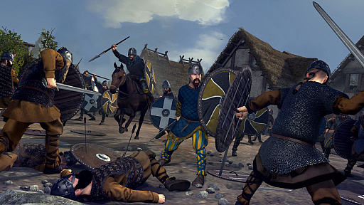 画像ギャラリー No.004のサムネイル画像 / 「Total War Saga: Thrones of Britannia」の最新トレイラーで，エサンドゥーンの戦いに勝利したアルフレッド大王が登場