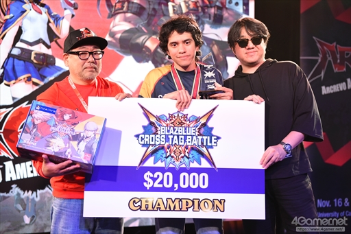 画像ギャラリー No.040のサムネイル画像 / 日本人選手はライバルであり，友人――ARCREVO WORLD TOUR決勝大会「BBTAG」部門優勝，Shinku選手インタビュー