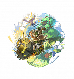 画像ギャラリー No.001のサムネイル画像 / 「ワンダーグラビティ 〜ピノと重力使い〜」，iOS版のクローズドβテストが本日スタート