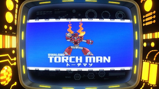 画像ギャラリー No.004のサムネイル画像 / 「ロックマン11」，新たなボスキャラクター「トーチマン」を紹介。ステージでは手強い敵と炎のトラップが待ち受ける