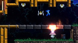 画像ギャラリー No.007のサムネイル画像 / 「ロックマン11」，新たなボスキャラクター「トーチマン」を紹介。ステージでは手強い敵と炎のトラップが待ち受ける