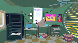 画像ギャラリー No.006のサムネイル画像 / 「Donut County」は穴を育ててすべてのものを飲み込んでいく，物理効果を活用したアドベンチャーゲーム