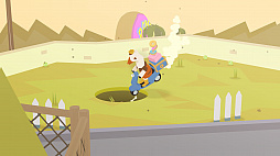 画像ギャラリー No.007のサムネイル画像 / 「Donut County」は穴を育ててすべてのものを飲み込んでいく，物理効果を活用したアドベンチャーゲーム