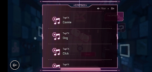 画像ギャラリー No.008のサムネイル画像 / 「Cytus II」,ランダムでさまざまなゲーム要素が獲得できる新機能「CAPSO」が追加