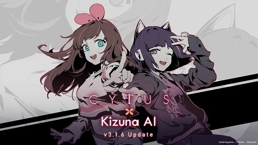 画像ギャラリー No.001のサムネイル画像 / 「Cytus II」，バーチャルYouTuberキズナアイとのコラボキャラ「Kizuna AI」が登場