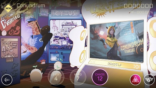 画像ギャラリー No.003のサムネイル画像 / 「Cytus II」，エイプリルフールネタだった新キャラ“Graff.J”がゲームに登場