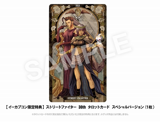 画像ギャラリー No.007のサムネイル画像 / 「ストリートファイター 30th アニバーサリーコレクション」，イーカプコン限定版の特典デザインが公開