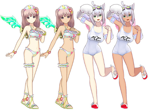 画像ギャラリー No.023のサムネイル画像 / 「ドールズオーダー」，水着第4弾はイゾルデ＆ベディヴィエール