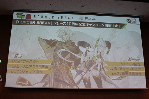 画像ギャラリー No.021のサムネイル画像 / 「ボーダーブレイク」の10年を開発者とゲストが振り返る，「10周年だヨ！ボダりな祭」レポート。12月のPS4版アップデートも一部が明らかに
