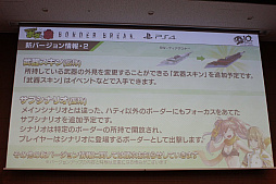 画像ギャラリー No.026のサムネイル画像 / 「ボーダーブレイク」の10年を開発者とゲストが振り返る，「10周年だヨ！ボダりな祭」レポート。12月のPS4版アップデートも一部が明らかに
