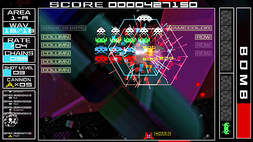 画像ギャラリー No.004のサムネイル画像 / 「SPACE INVADERS EXTREME」と「GROOVE COASTER」のSteam配信が決定。スペースインベーダー40周年でそれぞれ2月，今春に配信開始