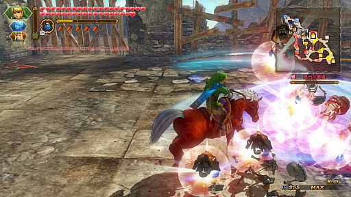 画像ギャラリー No.017のサムネイル画像 / 本日発売のNintendo Switch「ゼルダ無双 ハイラルオールスターズ DX」プレイレポート。1000人斬りが当たり前の爽快アクションは，Joy-Conでの2人プレイも楽しい