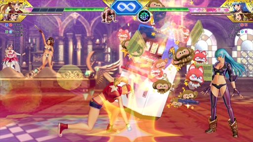 画像ギャラリー No.004のサムネイル画像 / 「SNKヒロインズ Tag Team Frenzy」が本日発売。SNKの歴代ヒロインが集結した夢のタッグマッチがついに開幕