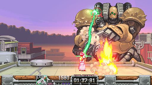 画像ギャラリー No.003のサムネイル画像 / Nintendo Switch版「WILD GUNS Reloaded」の配信が本日スタート。PS4版に「ボスラッシュモード」「ビギナーモード」を加えての登場