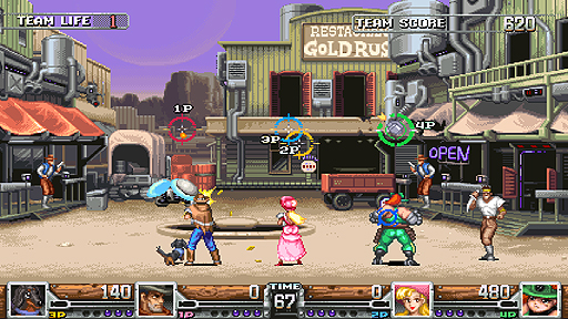 画像ギャラリー No.012のサムネイル画像 / Nintendo Switch版「WILD GUNS Reloaded」の配信が本日スタート。PS4版に「ボスラッシュモード」「ビギナーモード」を加えての登場