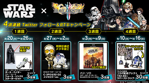 画像ギャラリー No.008のサムネイル画像 / 「ブレフロ2」，スター・ウォーズとのコラボが開催中。9月9日のブレフェス2018にはスペシャルゲストが