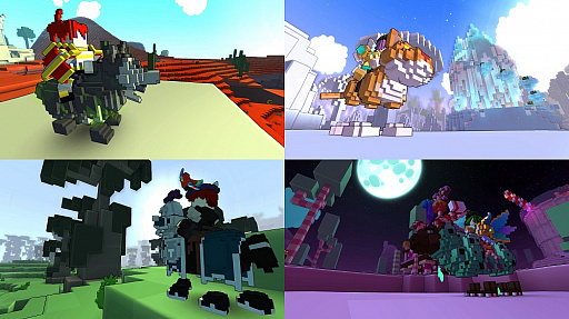 画像ギャラリー No.002のサムネイル画像 / PS4版「TROVE」，マウントなどが獲得できるイベント「マウントパレード2019」が開催。日替わりのログインボーナスも