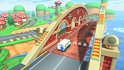 画像ギャラリー No.001のサムネイル画像 / 「マリオカート ツアー」，Miiツアーが5月17日15：00に開幕。GC キノコブリッジやパックンしんでん3でレースを楽しめる