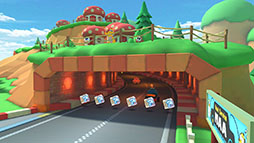 画像ギャラリー No.002のサムネイル画像 / 「マリオカート ツアー」，Miiツアーが5月17日15：00に開幕。GC キノコブリッジやパックンしんでん3でレースを楽しめる