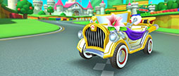 画像ギャラリー No.011のサムネイル画像 / 「マリオカート ツアー」，プリンセスツアーを5月31日に開始。Wii デイジーサーキットとGBA ピーチサーキットでレースを繰り広げよう
