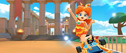 画像ギャラリー No.006のサムネイル画像 / 「マリオカート ツアー」，8月9日にスタートするバカンスツアーの情報が公開に。バスルームを舞台にしたシャボンロードでレースを楽しめる