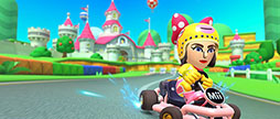 画像ギャラリー No.011のサムネイル画像 / 「マリオカート ツアー」，8月9日にスタートするバカンスツアーの情報が公開に。バスルームを舞台にしたシャボンロードでレースを楽しめる