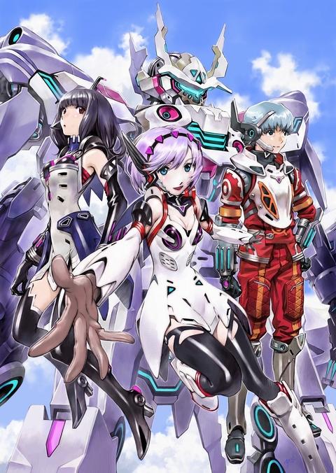 画像ギャラリー No.002のサムネイル画像 / 「星と翼のパラドクス」はスクエニが展開するアーケード向けハイスピード対戦メカアクション。JAEPO 2018への試遊出展と稼働予定時期を発表