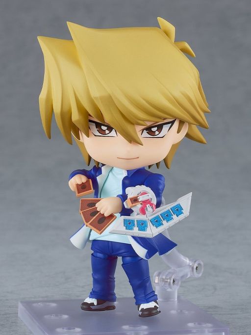 画像ギャラリー No.001のサムネイル画像 / 「遊☆戯☆王デュエルモンスターズ」のフィギュア「ねんどろいど 城之内克也」，12月に発売。表情パーツの1つは「パーフェクト城之内顔」