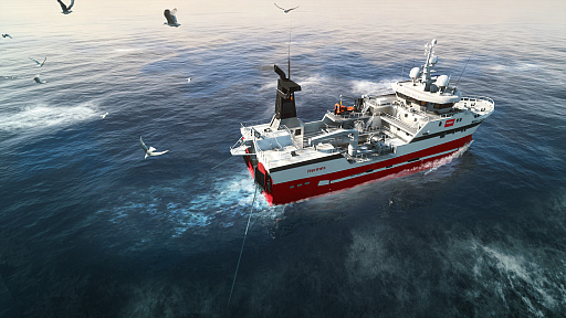 画像ギャラリー No.002のサムネイル画像 / ［GDC 2018］漁業ゲーム「Fishing: Barents Sea」の開発チームをイベントフロアで発見。なんとタラバガ二をフィーチャーする「Kingcrab DLC」を告知