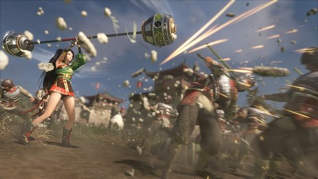 画像ギャラリー No.004のサムネイル画像 / 「真・三國無双8」，追加武器第4弾が配信開始。鎖付きの笛や，矢に変形する鈍器など，個性的な3種の武器が登場