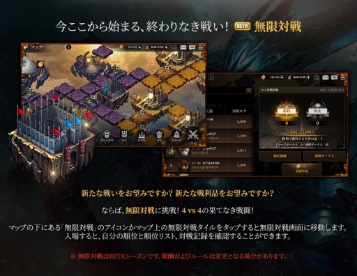 画像ギャラリー No.002のサムネイル画像 / 「光を継ぐ者」，4対4で戦う新コンテンツ「無限対戦」が本日実装