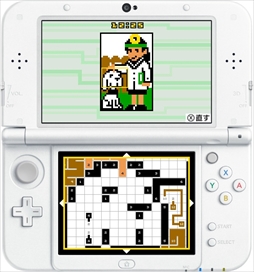 画像ギャラリー No.003のサムネイル画像 / ニンテンドー3DS向けパズル「リンク絵 Link-a-Pix」が2月28日に配信開始