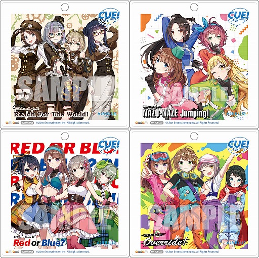 画像ギャラリー No.001のサムネイル画像 / 「CUE!」内4ユニットの2ndシングルが，あみあみ限定特典付きで予約を受付中