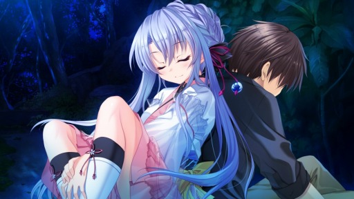 画像ギャラリー No.001のサムネイル画像 / 「Summer Pockets」，ヒロイン達のイベントCGと私服イラストが公開。アニメーション部分の線画イラストも