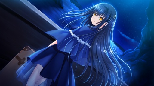 画像ギャラリー No.003のサムネイル画像 / 「Summer Pockets」，ヒロイン達のイベントCGと私服イラストが公開。アニメーション部分の線画イラストも