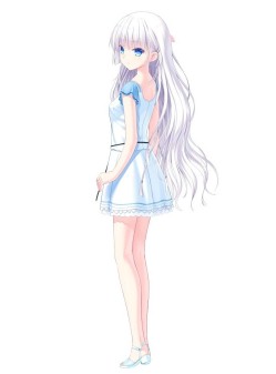 画像ギャラリー No.006のサムネイル画像 / 「Summer Pockets」，ヒロイン達のイベントCGと私服イラストが公開。アニメーション部分の線画イラストも