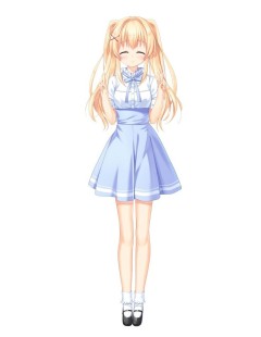 画像ギャラリー No.007のサムネイル画像 / 「Summer Pockets」，ヒロイン達のイベントCGと私服イラストが公開。アニメーション部分の線画イラストも