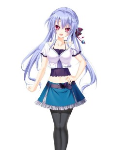 画像ギャラリー No.008のサムネイル画像 / 「Summer Pockets」，ヒロイン達のイベントCGと私服イラストが公開。アニメーション部分の線画イラストも