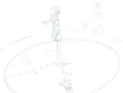 画像ギャラリー No.014のサムネイル画像 / 「Summer Pockets」，ヒロイン達のイベントCGと私服イラストが公開。アニメーション部分の線画イラストも