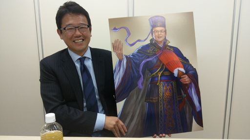 画像ギャラリー No.001のサムネイル画像 / 古田敦也さん，諸葛孔明になる。スクエニのスマホアプリ「破軍・三國志」のボイス収録現場に潜入