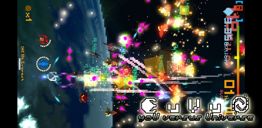 画像ギャラリー No.001のサムネイル画像 / 弾幕シューティングゲーム「uVu - ユー バーサス ユニバース」，配信開始