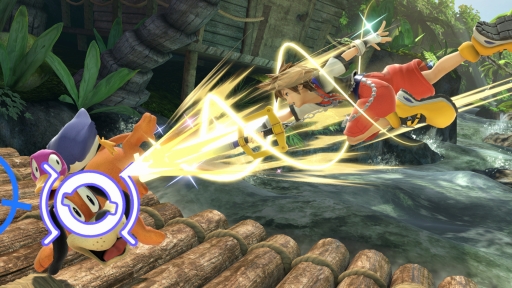 画像ギャラリー No.042のサムネイル画像 / 「スマブラSP」最後の追加ファイター，ソラの情報まとめ。原作のキングダム ハーツを再現した“まほう”や多彩な空中ワザが特徴