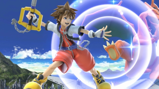 画像ギャラリー No.049のサムネイル画像 / 「スマブラSP」最後の追加ファイター，ソラの情報まとめ。原作のキングダム ハーツを再現した“まほう”や多彩な空中ワザが特徴