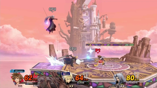 画像ギャラリー No.066のサムネイル画像 / 「スマブラSP」最後の追加ファイター，ソラの情報まとめ。原作のキングダム ハーツを再現した“まほう”や多彩な空中ワザが特徴
