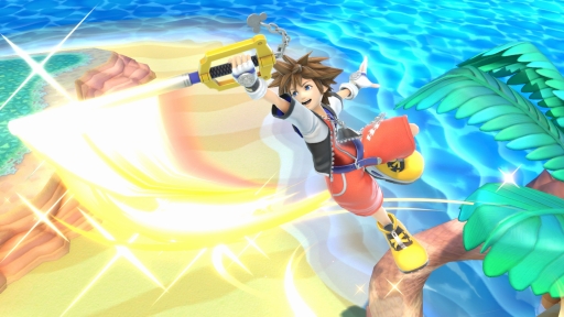 画像ギャラリー No.072のサムネイル画像 / 「スマブラSP」最後の追加ファイター，ソラの情報まとめ。原作のキングダム ハーツを再現した“まほう”や多彩な空中ワザが特徴