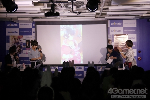 画像ギャラリー No.008のサムネイル画像 / ゲーム画面＆新機能も初公開！最高級バナナを賭けたガチャ対決の行方は？「イケメンライブ 恋の歌をキミに」リリース前トークショー＆先行試遊会をレポート