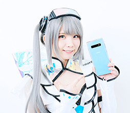 画像ギャラリー No.002のサムネイル画像 / Galaxy S10＆S10＋を使った「PUBG MOBILE」プレイイベントの大阪大会に，人気コスプレイヤーのえなこさんが参加