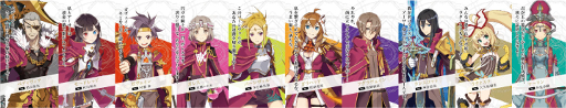 画像ギャラリー No.009のサムネイル画像 / 「交響性ミリオンアーサー」，東京メトロの新宿駅で体験リアルイベントを開催。描き下ろしビジュアルも展示
